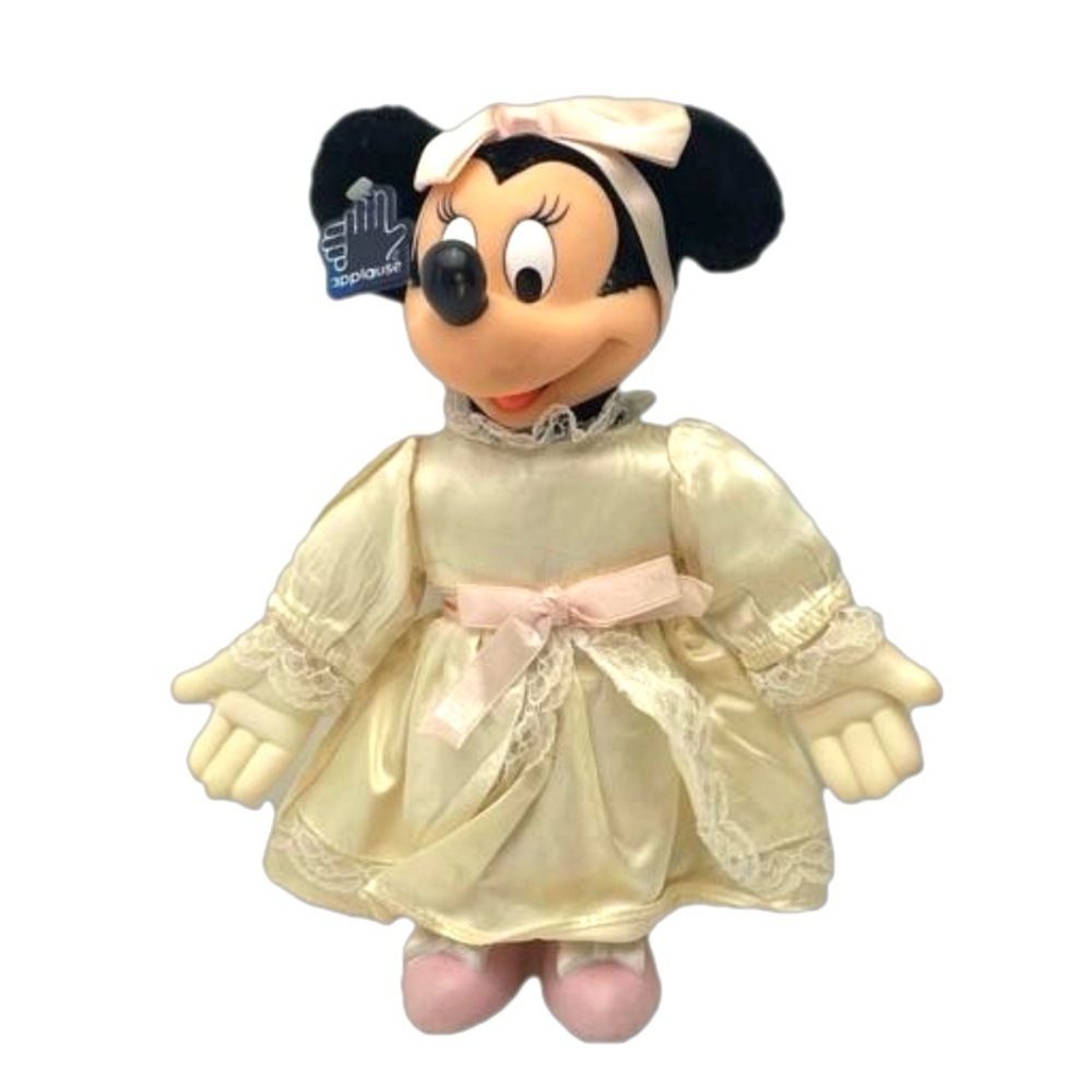 Vintage Formal Dress Minnie Mouse Rubber Face by Applause